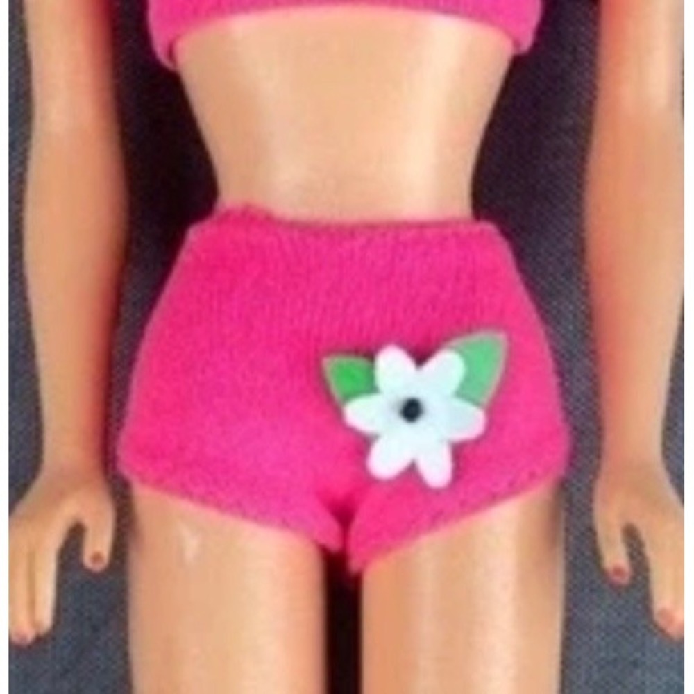 Vintage Barbie Flower ONLY The missing flower FOR #1190 Standard Swimsuit